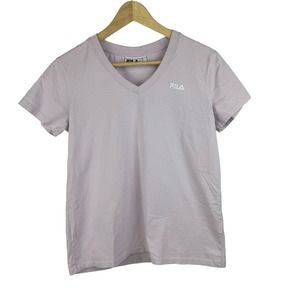 FILA Ladies' V-Neck Short Sleeve Tee